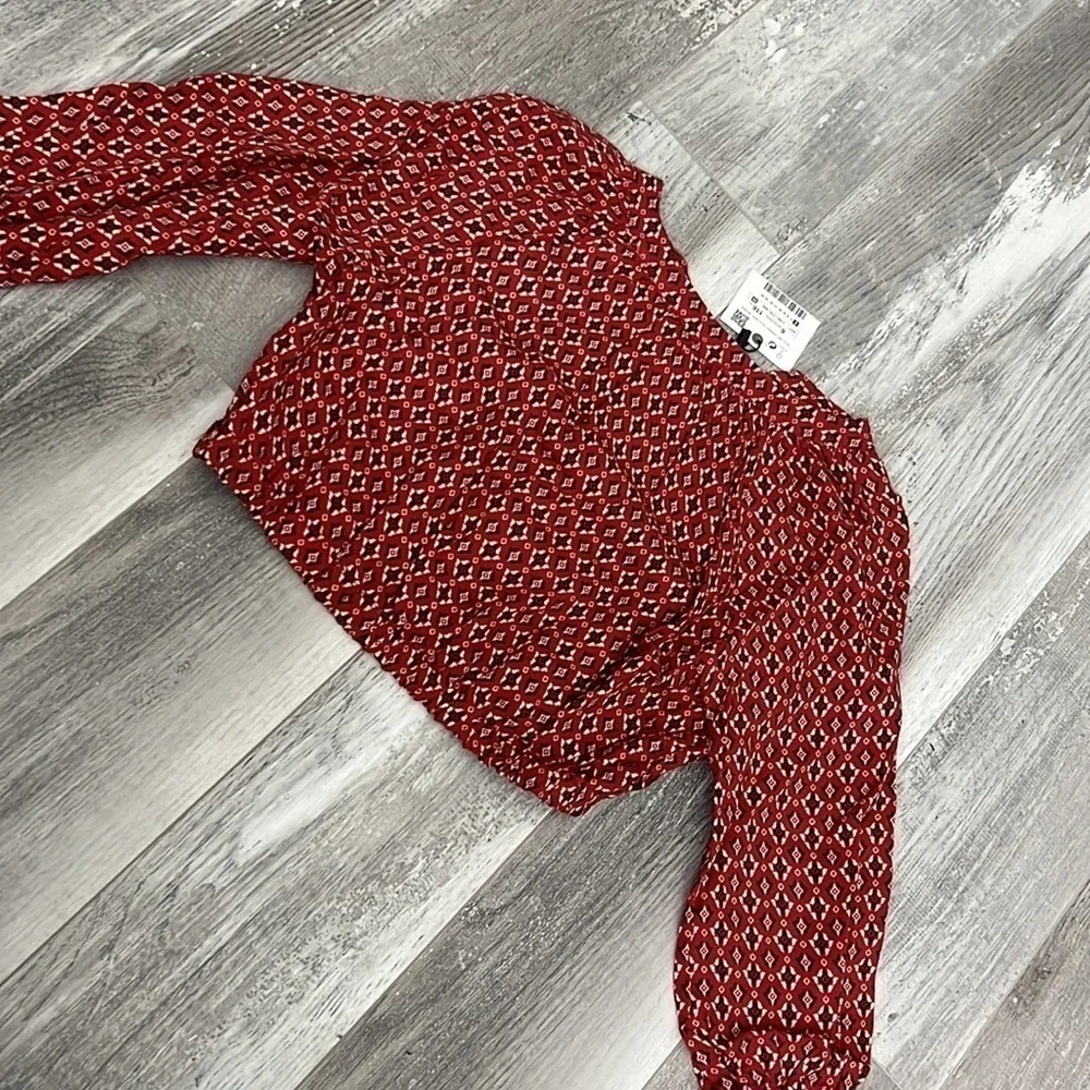 Zara Printed Blouse